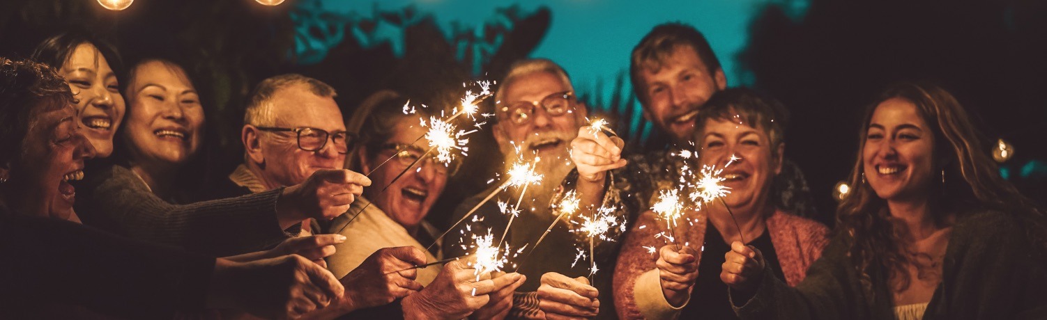 family-celebrating